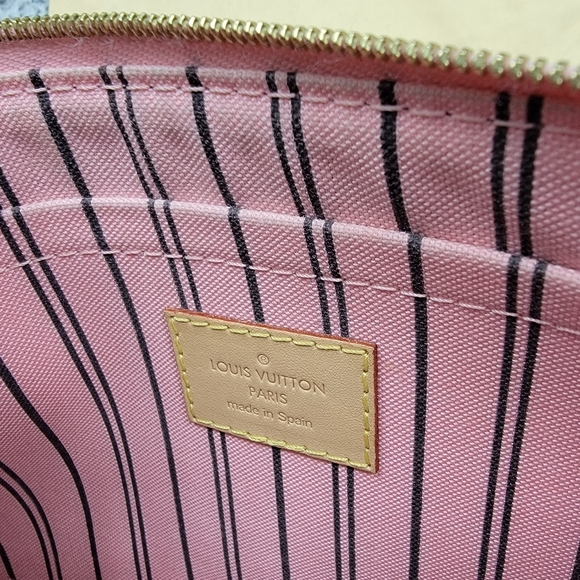 Authentic Louis Vuitton neverful pouch mm - Picture 3 of 5